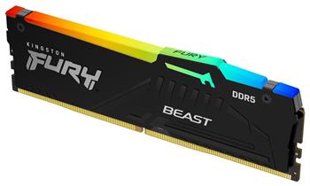 Kingston FURY Beast/DDR5/16GB/6800MHz/CL34/1x16GB/RGB/Black