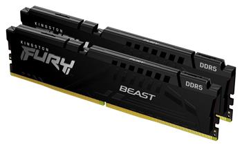 Kingston FURY Beast/DDR5/32GB/5200MHz/CL40/2x16GB/Black