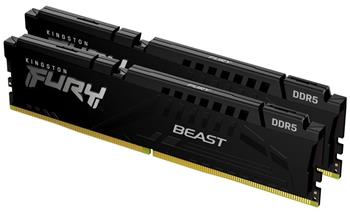 Kingston FURY Beast/DDR5/32GB/6000MHz/CL30/2x16GB/Black