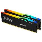 Kingston FURY Beast/DDR5/64GB/6400MHz/CL32/2x32GB/RGB/Black