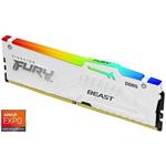 Kingston FURY Beast EXPO/DDR5/16GB/5200MHz/CL36/1x16GB/RGB/White