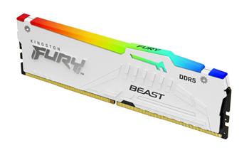 Kingston FURY Beast EXPO/DDR5/32GB/5600MHz/CL36/1x32GB/RGB/White