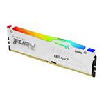 Kingston FURY Beast White/DDR5/16GB/5600MHz/CL40/1x16GB/RGB/White