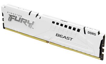 Kingston FURY Beast White/DDR5/16GB/6400MHz/CL32/1x16GB/White