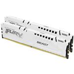 Kingston FURY Beast White/DDR5/32GB/6400MHz/CL32/2x16GB/White