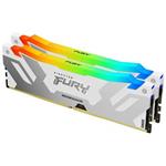 Kingston FURY Renegade/DDR5/32GB/6400MHz/CL32/2x16GB/RGB/White