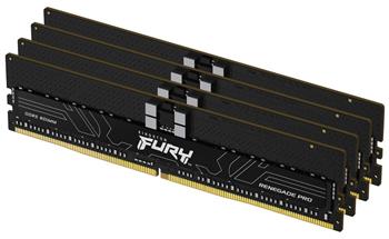 Kingston FURY Renegade Pro/DDR5/128GB/6000MHz/CL32/4x32GB/Black