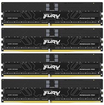 Kingston FURY Renegade Pro/DDR5/128GB/6400MHz/CL32/4x32GB/Black