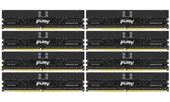 Kingston FURY Renegade Pro/DDR5/128GB/6400MHz/CL32/8x16GB/Black