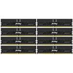 Kingston FURY Renegade Pro/DDR5/128GB/6400MHz/CL32/8x16GB/Black