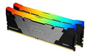 KINGSTON FURY Renegade RGB 16GB DDR4 4266MT/s / CL19 / DIMM / Black / Kit 2x 8GB