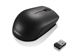 Lenovo 300/Cestovní/Optická/1 000 DPI/Bezdrátová USB/Černá