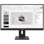Lenovo E22-40/ 21,5" / IPS/ 1920x1080/ 16:9/ 250cd/m2cmd/ 1300:1/ 4ms/ HDMI/ DP/ USB/ LAN/ PIVOT