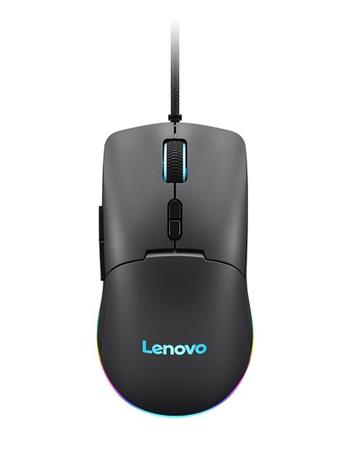 Lenovo M210 RGB/Herní/Optická/Pro praváky/8 000 DPI/Drátová USB/Černá