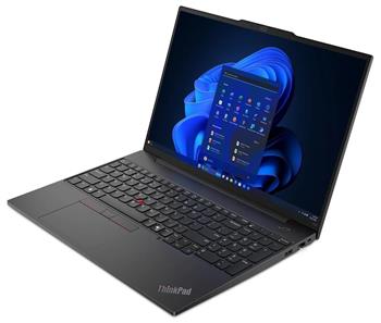 Lenovo ThinkPad E/E16 Gen 2 (AMD)/R5-7535HS/16"/WUXGA/16GB/512GB SSD/AMD int/W11P/Black/3R