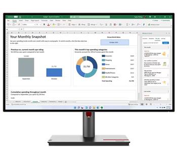 Lenovo ThinkVision/P27h-30/27"/IPS/QHD/60Hz/6ms/Black/3R