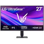 LG monitor 27G411A-B  IPS 27"/ 1920x1080 / 144Hz/ 250cdm / 5ms/ 1500:1/DP/HDMI/G-SYNC Compatible/ FreeSync