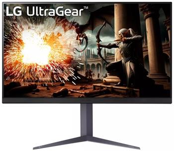 LG monitor 32GS75Q-B 31,5" / IPS / 2560x1440 / 180Hz / 1ms / HDMI / DP / FreeSync/G-SYNC / Pivot/ výškově stavitelný