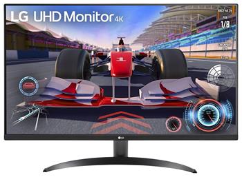 LG monitor 32UR550 VA / 32" / 3840x2160 / 4ms / 3000:1 / 250cd /HDMI/ FreeSync/ repro/ černý