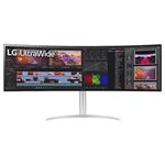 LG monitor 49WQ95C-W  IPS 49"/ 5120x1440 / 144Hz/400cdm / 5ms/ 1000:1/DP/HDMI/USB/ černo/stříbrný