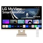 LG smart monitor 27SR50F-E s webOS 27" / IPS / 1920x1080 / 250cd/m2 / 8ms / 2x HDMI / 2x USB / repro/ béžový