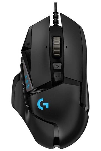 Logitech herní myš G502 HERO/ optická/ 11 tlačítek/ 16000dpi/ USB/ černá