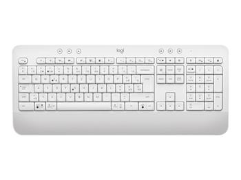 Logitech K650/Bezdrátová USB + Bluetooth/CZ-SK layout/Šedá