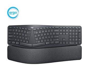 Logitech K860/Bezdrátová Bluetooth/US layout/Černá