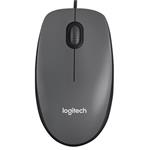 Logitech myš M90, optická, USB, 3 tlačítka, šedá, 1000dpi