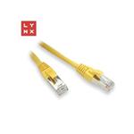 LYNX FTP patch kabel Cat5e PVC, CCA, 2m, žlutý