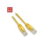 LYNX UTP patch kabel Cat5e, PVC, CCA, 2m, žlutý