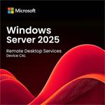 Microsoft CSP Windows Server 2025 Remote Desktop Services 1 User CAL - trvalá licence