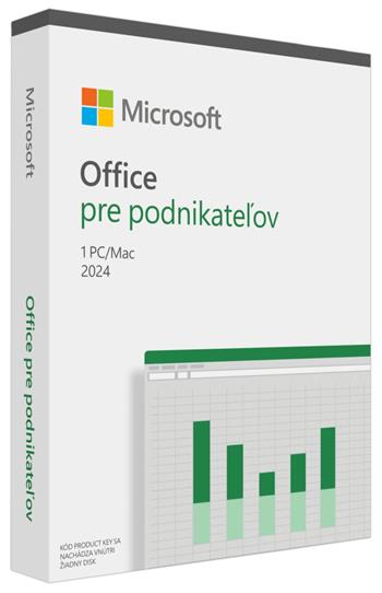 Microsoft Office pro domácnosti a podnikatele 2024 Slovak Medialess