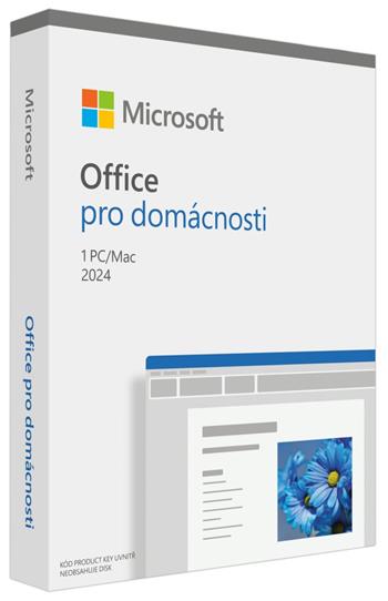 Microsoft Office pro studenty a domácnosti 2024 Czech Medialess