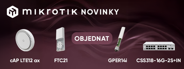 Mikrotik - Novinky