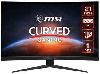 MSI/G272C/27"/VA/FHD/170Hz/1ms/Black/2R