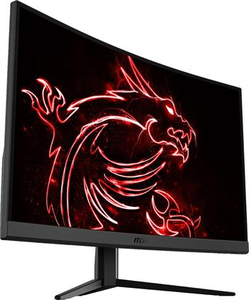 MSI Gaming monitor G27C4 E3, 27" Rapid VA zakřivený /FHD/180Hz/DP/2xHDMI