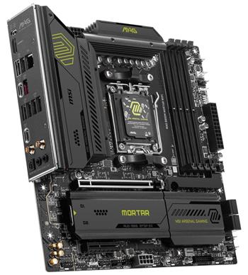 MSI MAG B850M MORTAR WIFI / AMD B850 / AM5 / 4x DDR5 / M.2 / WiFi / mATX