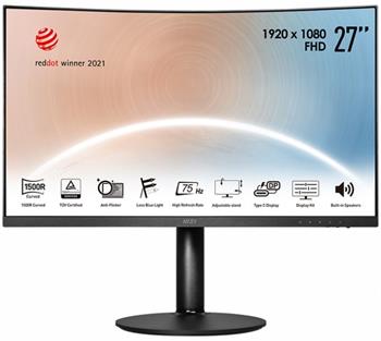 MSI Modern MD271CP 27"VA/1920x1080/5ms/75Hz