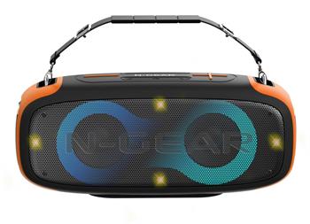 N-GEAR PARTY LET'S GO PARTY SPEAKER BLAZOOKA 830 / BT/ 2x35W/ IPX5/ USB/ Disco LED/ MIC