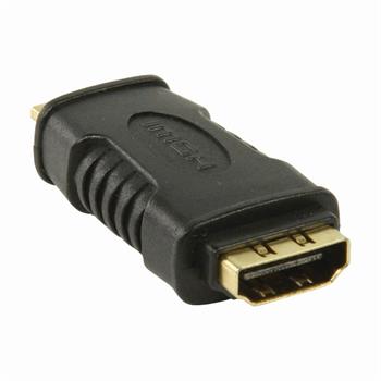 Nedis CVGP34906BK - Adaptér HDMI | HDMI Mini Konektor - HDMI Zásuvka | Černá barva