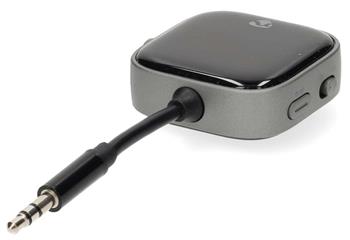 NEDIS kompaktní a přenosný bezdrátový audio Bluetooth adaptér/ zásuvka USB-C/ výstupní konektor USB-C/ černý