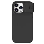 Nillkin CamShield Silky Magnetic Silikonový Kryt pro Apple iPhone 15 Pro Max Black