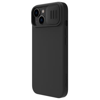 Nillkin CamShield Silky Silikonový Kryt pro Apple iPhone 15 Plus Classic Black