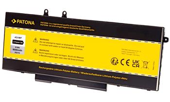 PATONA baterie pro ntb DELL Latitude 5400/5410/5510 8000mAh Li-Pol 7,6V 4GVMP, 3HWPP