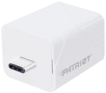 PATRIOT iLuxe Cube C 128GB / USB USB Typ-C / USB 3.2 Gen 1 / Apple MFi / Bílá