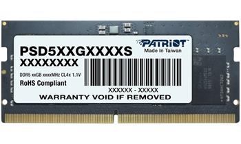 Patriot Signature Line/SO-DIMM DDR5/8GB/5600MHz/CL46/1x8GB