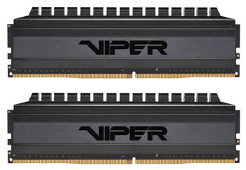 PATRIOT Viper 4 Blackout 32GB DDR4 3600MHz / DIMM / CL18 / 1,35V / Heat Shield / KIT 2x 16GB