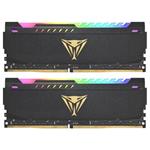 Patriot Viper/DDR4/32GB/3200MHz/CL18/2x16GB/RGB/Black