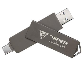 PATRIOT Viper Portable PVP30 SSD 512GB Type A+C / USB 3.2 Gen 2 / šedá